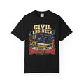 Civil Engineer T‑Shirt — “Of Course I Have Boundary Issues” Surveying Design