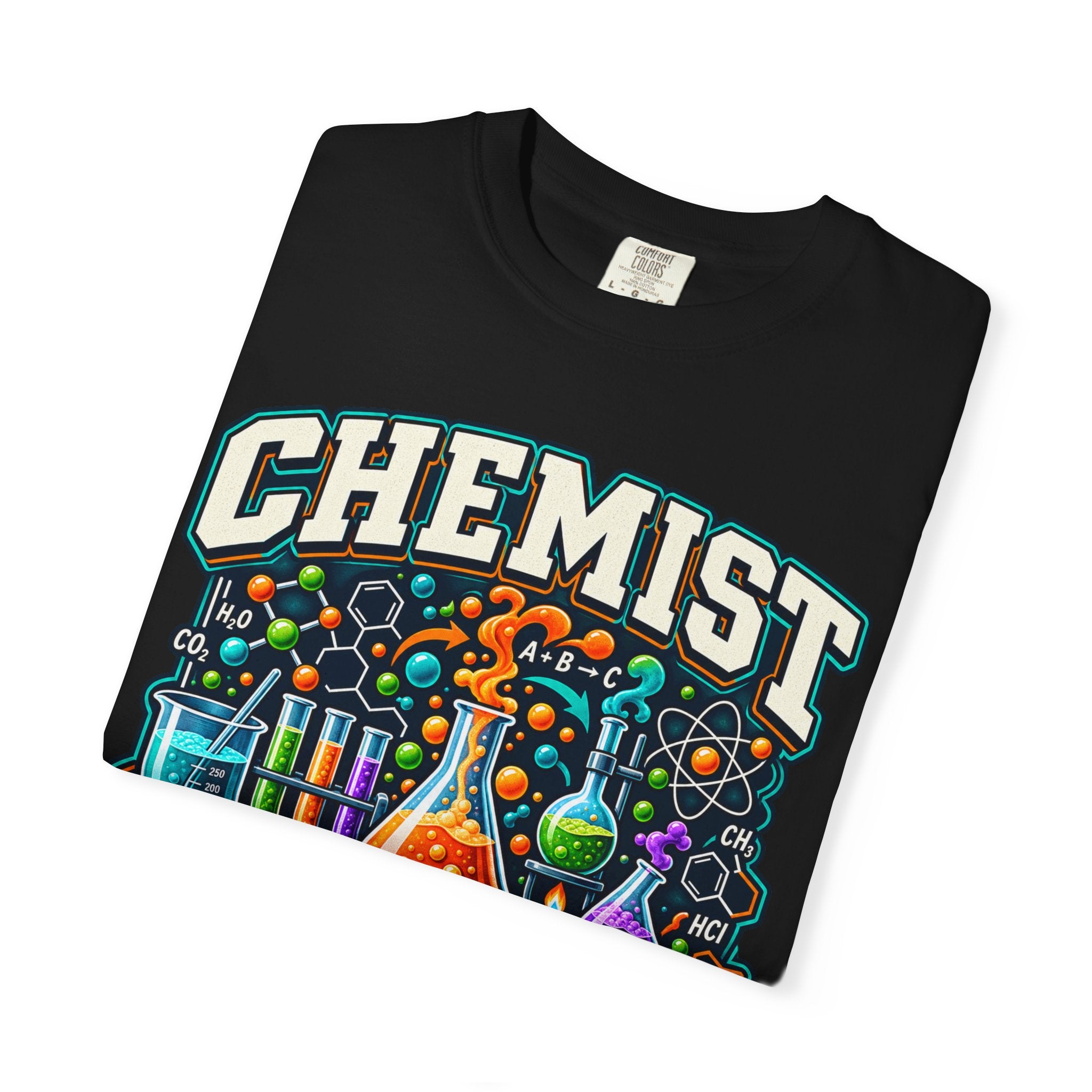 Chemist T-Shirt — “Of Course I Have Reactions” Science Lab Graphic Tee